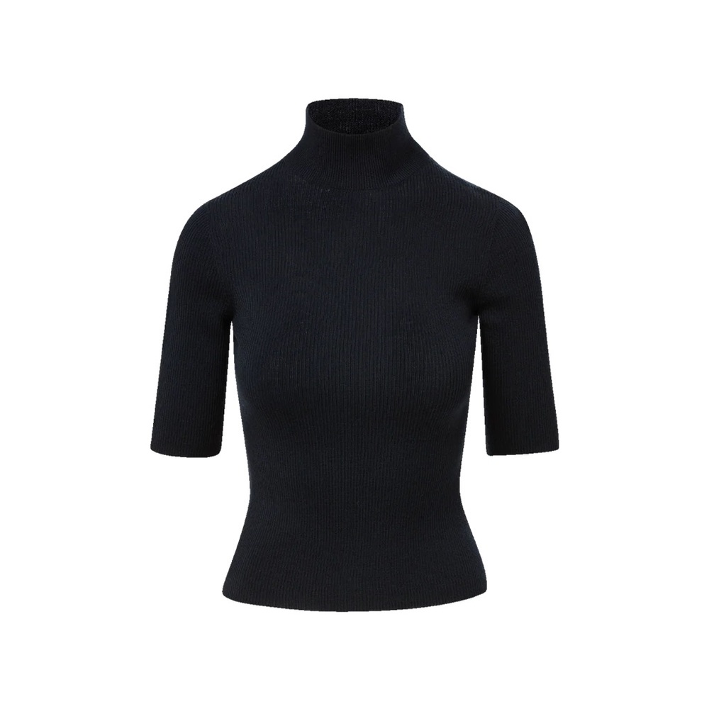 Veronica Beard Black Turtleneck Sweater